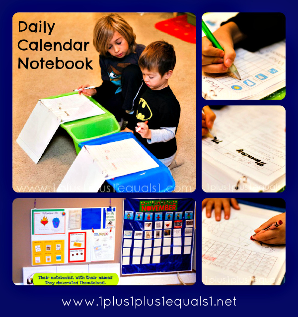 Daily Calendar Notebook