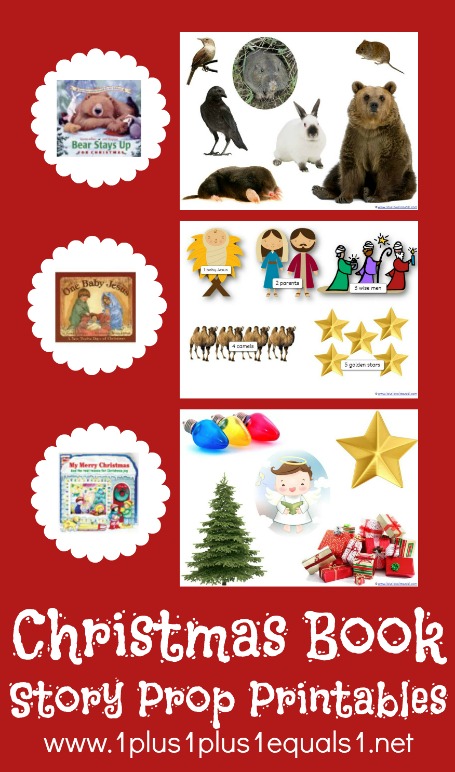 12 Days of Christmas ~ Christmas Book Printables - 1+1+1=1