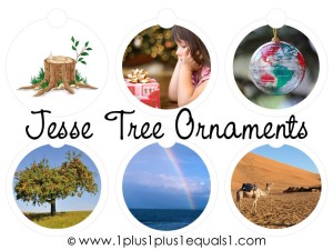 Jesse Tree Ornaments