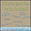 Kindergarten Printables Kindergarten Printables