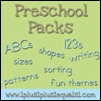 Preschool Packs Preschool Packs