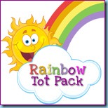 Rainbow Tot Pack Button Rainbow Tot Pack Button