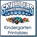 Skylanders Kindergarten Printables Skylanders Kindergarten Printables