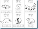 Animal ABC Flashcards 2