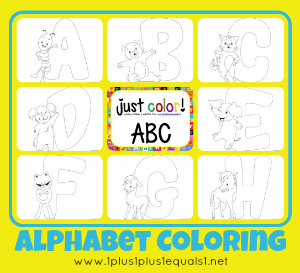 Just Color Alphabet