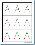 Tracing Letter A
