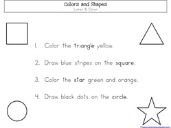 Color the Shape