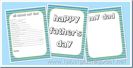 Father's Day Printables