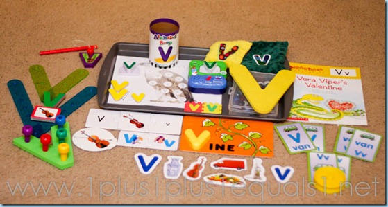 Animal ABC Letter V-2271