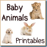Baby Animals Printable Pack Baby Animals Printable Pack