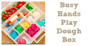 Busy Hands Play Dough Box