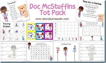 Doc Mcstuffins Tot Pack Doc Mcstuffins Tot Pack