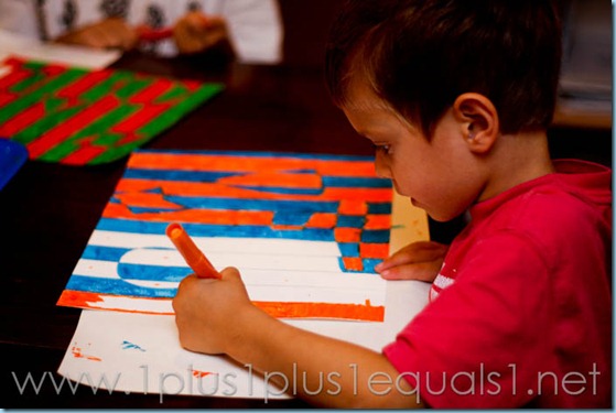 Home Art Studio Op Art