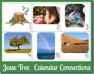 Jesse Tree Calendar Connections