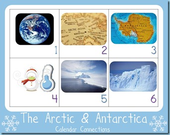 Arctic and Antarctica Calendar Connections