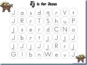 Christmas Letter Mazes Jesus