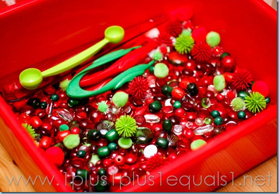 Christmas Sensory Bin-5009 Christmas Sensory Bin-5009