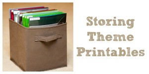 Storing Theme Printables Storing Theme Printables