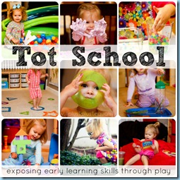 Tot School early learning through play