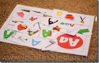 Home Preschool Letter A -8109