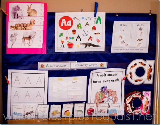 Home Preschool Letter A -8201