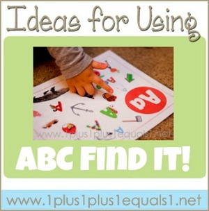 Ideas for Using ABC Find It!