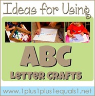 Ideas for Using ABC Letter Crafts Ideas for Using ABC Letter Crafts