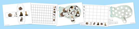 The Mitten Printables