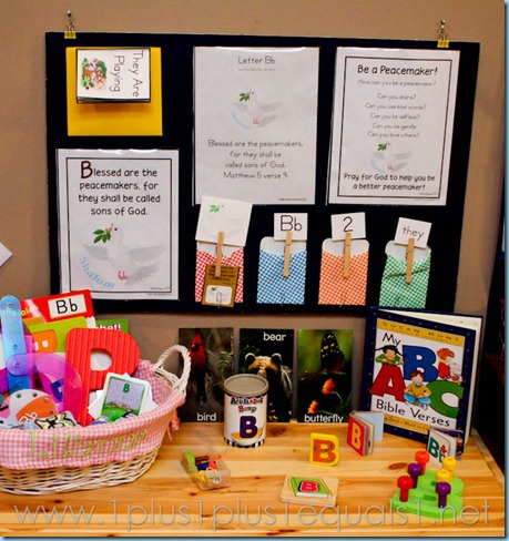 Home Preschool Letter B -8515