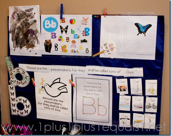 Home Preschool Letter B -8517