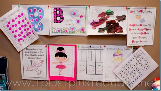 Home Preschool Letter B -8523