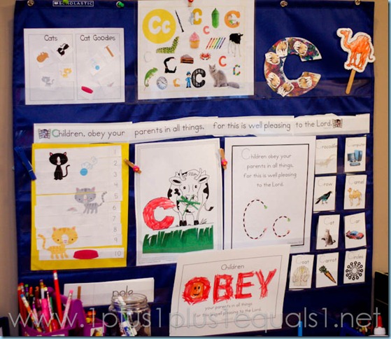 Home Preschool Letter Cc-9388