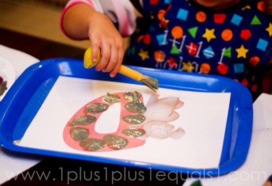 Home Preschool Letter Dd -1032