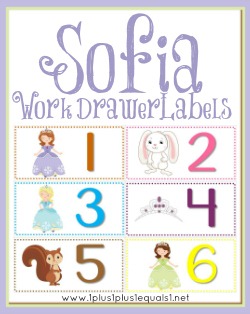 Sofia Work Drawer Labels