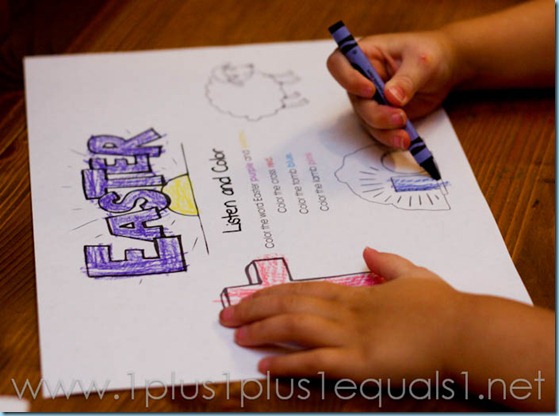 Easter Homeschool Activities -2013