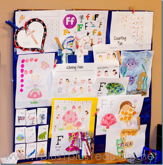 Home Preschool Letter Ff -2085