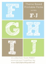 Theme Printables F through J