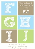 Theme Printables F through J Theme Printables F through J