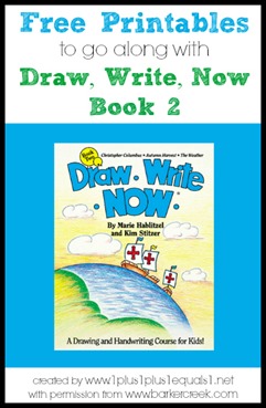 Draw, Write, Now Book 2 Printables Draw, Write, Now Book 2 Printables