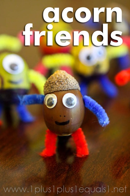 Fall Acorn Crafts for Toddlers