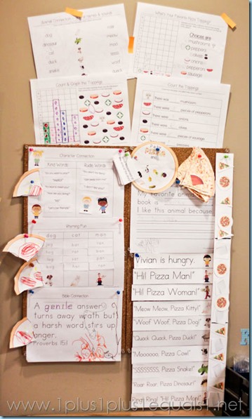 Hi! Pizza Man Kindergarten Literature Unit